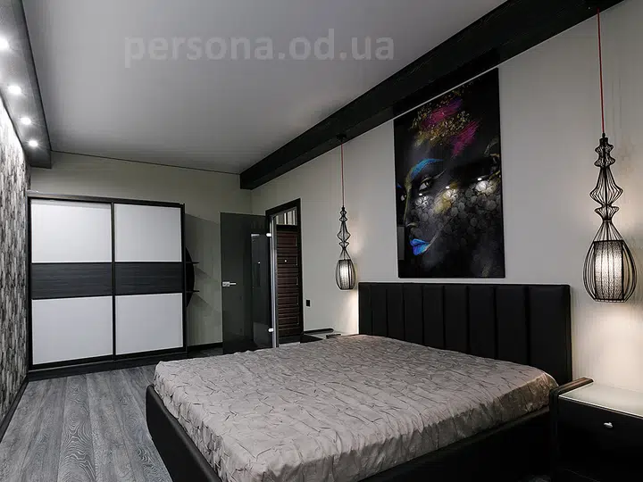 Bedroom in African design
