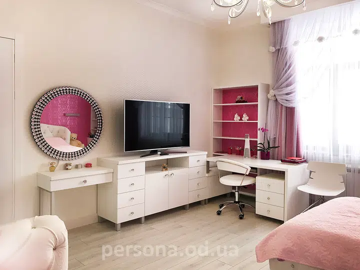Children’s furniture in white