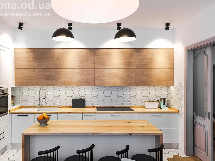 Kitchen in Scandinavian style
