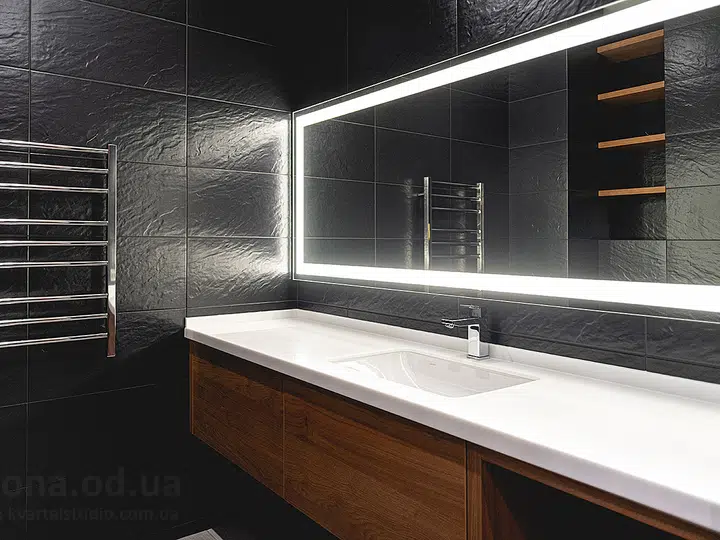 Loft-style bathroom furniture