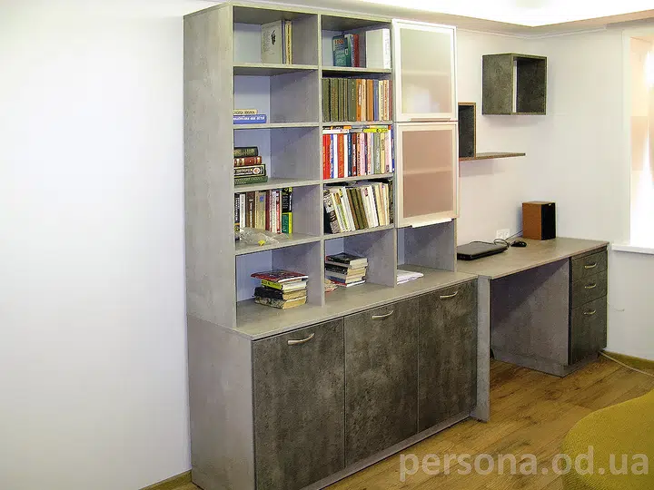 “Concrete” furniture for a young man