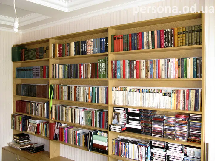 Library in a study
