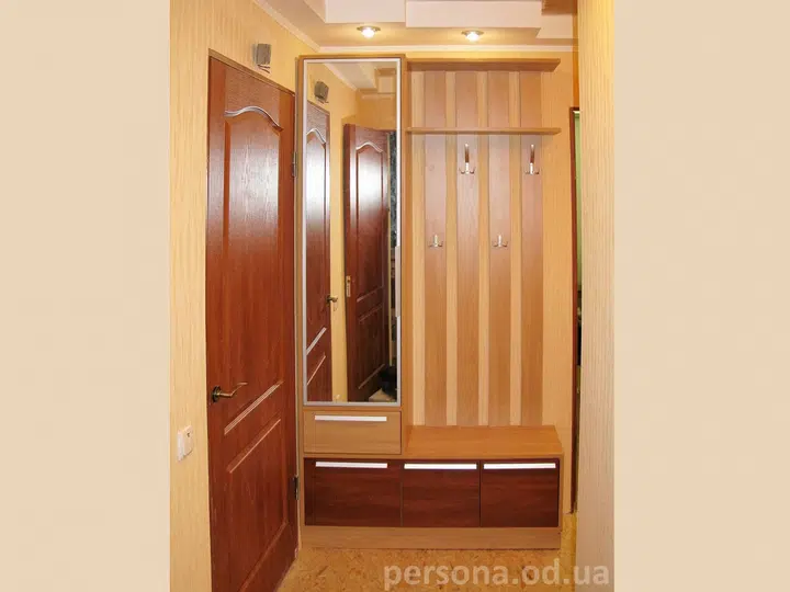Practical furniture for a small hallway