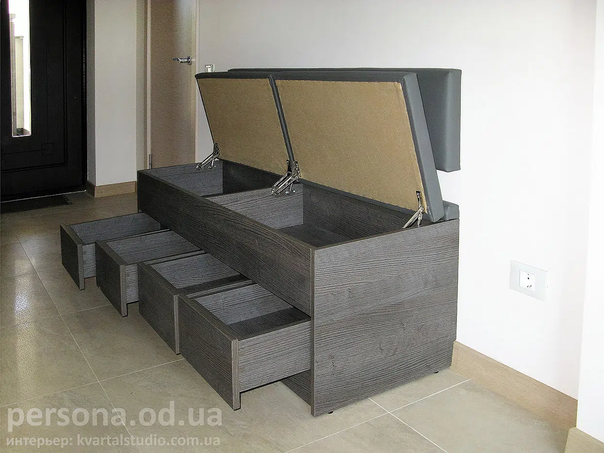 Small sofa in a hallway