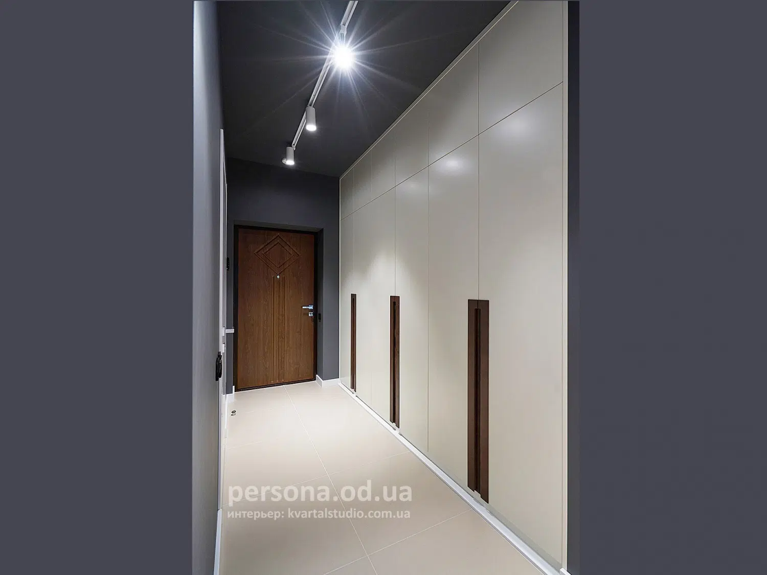 Large hallway wardrobe