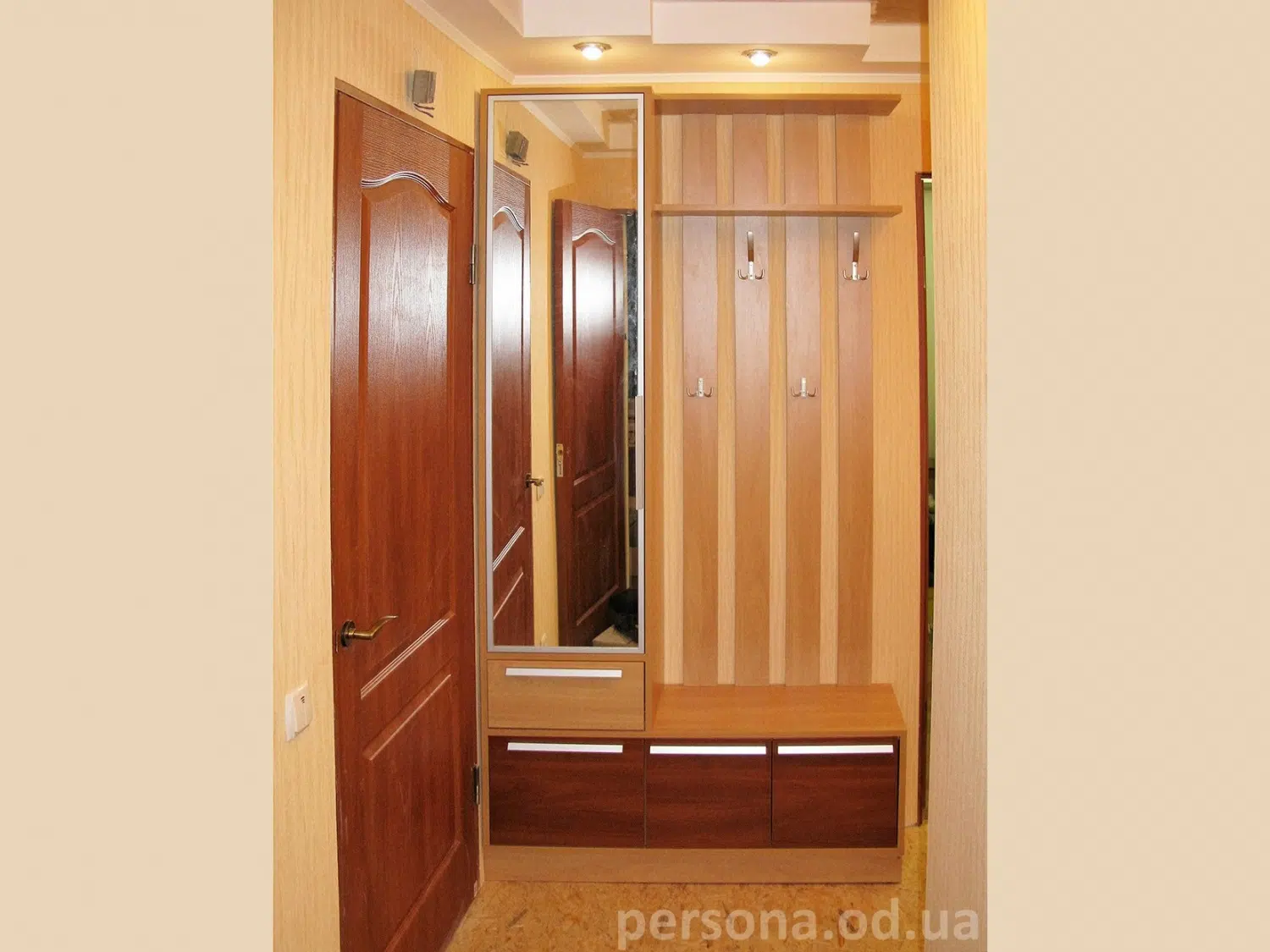Practical furniture for a small hallway
