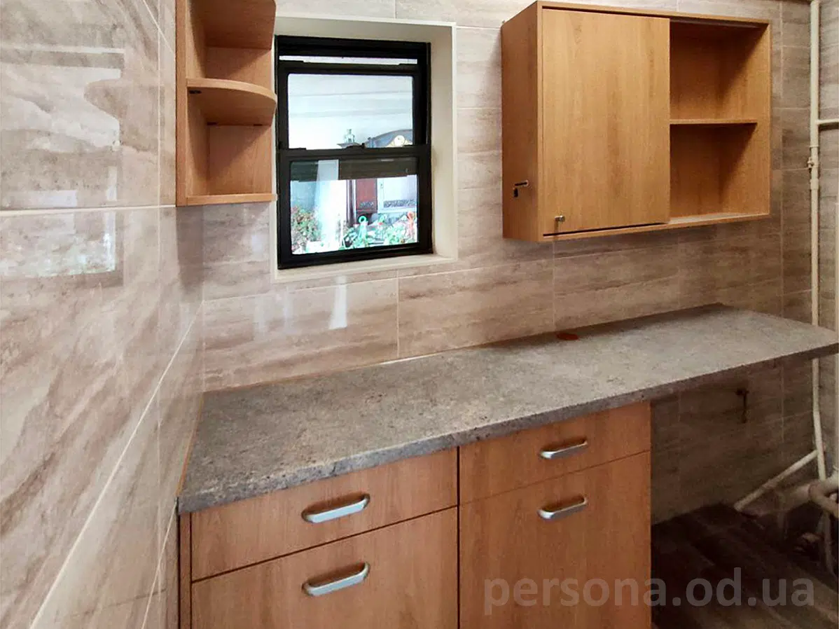Mini kitchen in an apartment